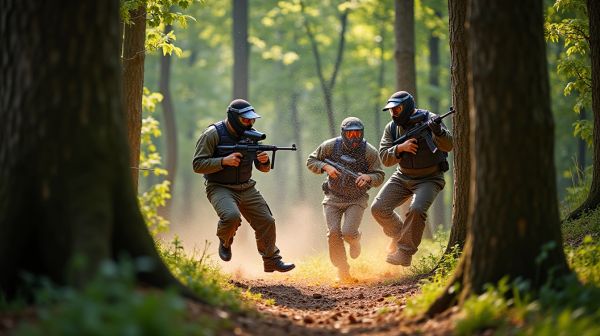 Vivez l'adrénaline du paintball à Bruxelles entre amis