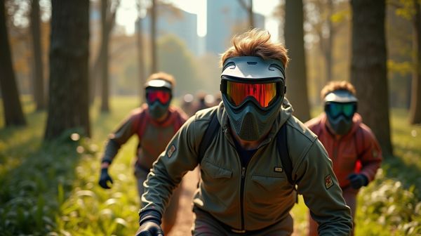 Vivez l'adrénaline du paintball à Bruxelles entre amis